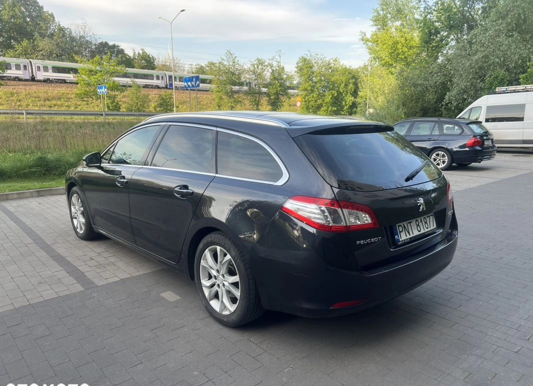 Peugeot 508 cena 27900 przebieg: 156500, rok produkcji 2012 z Poznań małe 379